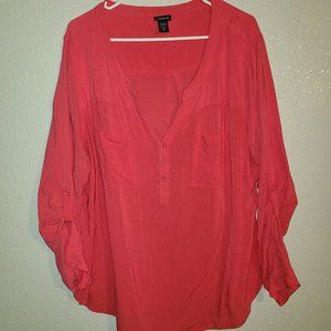 Torrid coral top